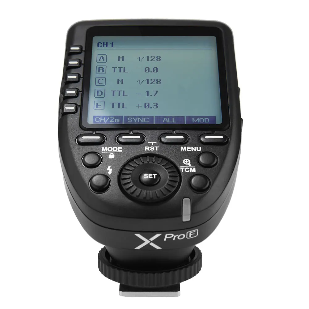Godox XProF камера мигает ttl 2 4 ГГц беспроводной триггер вспышки 1/8000 s HSS