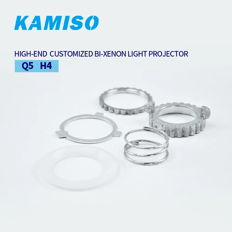 Kamiso H4/Q5 3 дюймов BI-XENON HI/ближнего и дальнего света проектор для Универсальный автомобильный бренд высокий/низкий светильник интеграции H4 модель автомобиля костюм D2S D2H