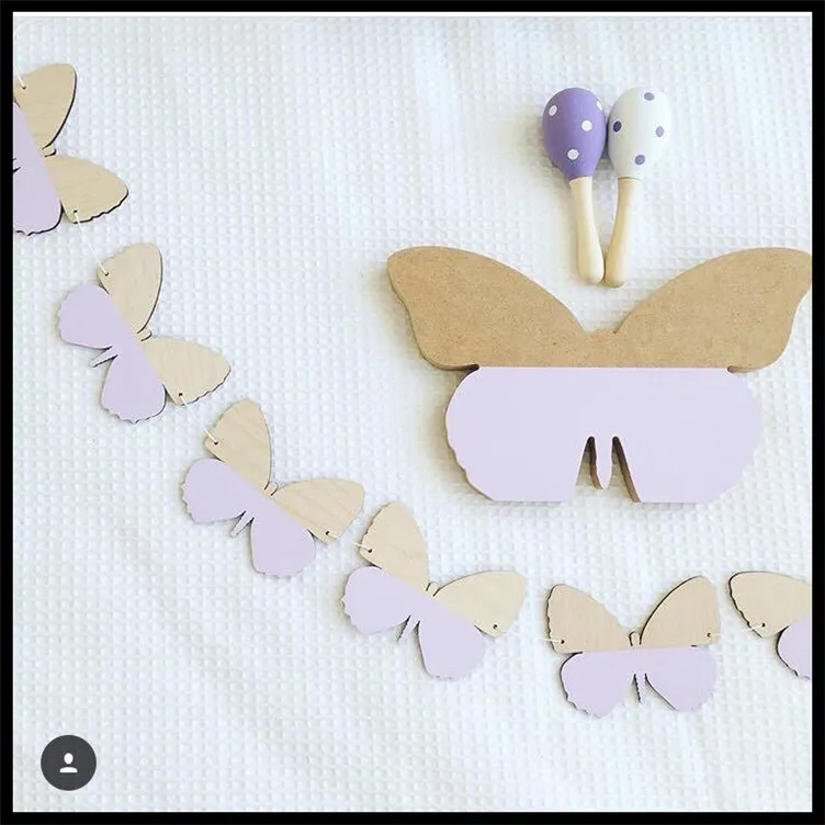 Новинка 2017 стильные деревянные чипсы аксессуары для украшения детской комнаты