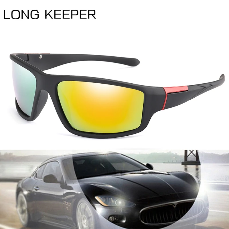 Фирменный дизайн новинка поляризованные солнцезащитные очки мужские модные