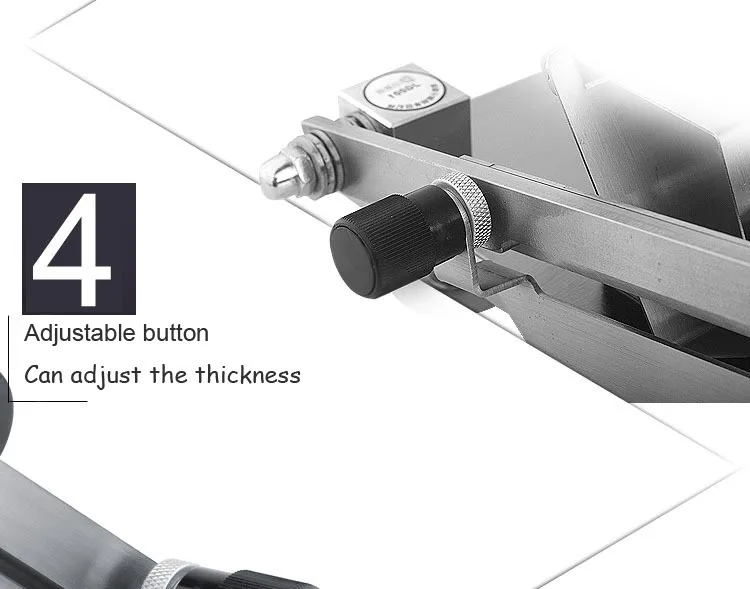 Home Manual Meat Machine Automatic Feed Meat Lamb Slicer Commercial Fat Cattle Mutton Roll Frozen Meat Grinder Planing Machine