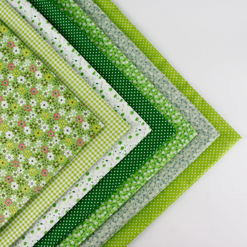 Хлопковая ткань с принтом сделай сам комплект из 8 тканей 50 х50 см одеяло лоскутное