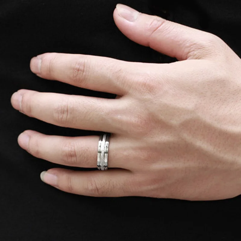 Новинка для мужчин и женщин Pave Pearl Sand Titanium нержавеющая сталь Love Promise кольцо