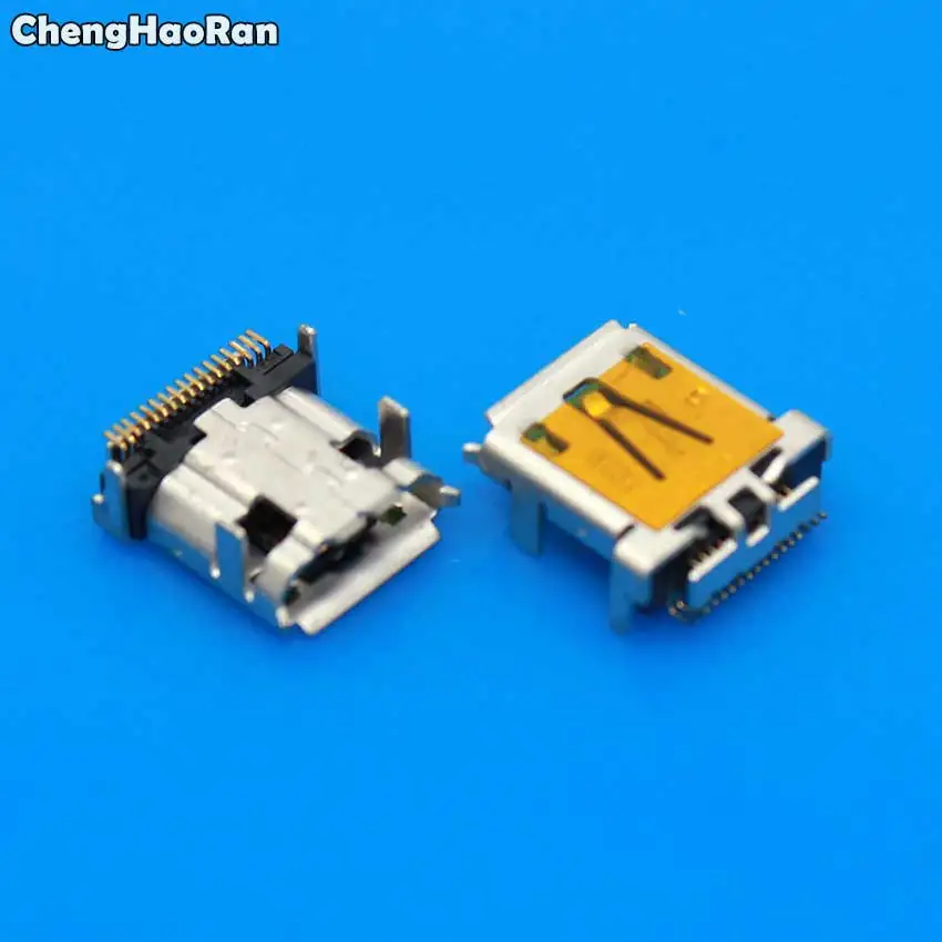 ChengHaoRan 17pin мини микро USB разъем для зарядки питания Pock порт мама Acer Iconia Tab A700 A701