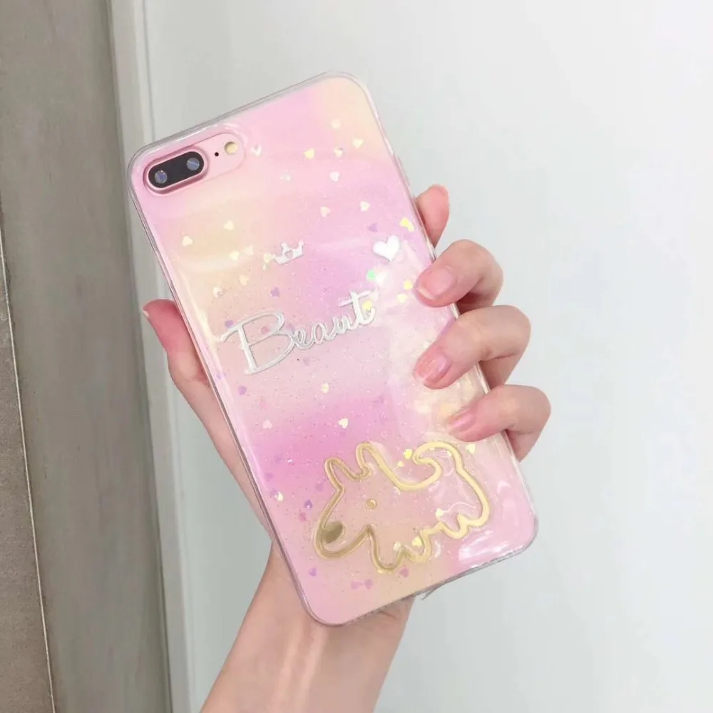 Роскошный блестящий яркий чехол с рисунком кекса для iPhone 7 Plus, мягкий чехол из ТПУ для iPhone 6 7 6 S 8plus X XR XS MAX, чехол для телефона