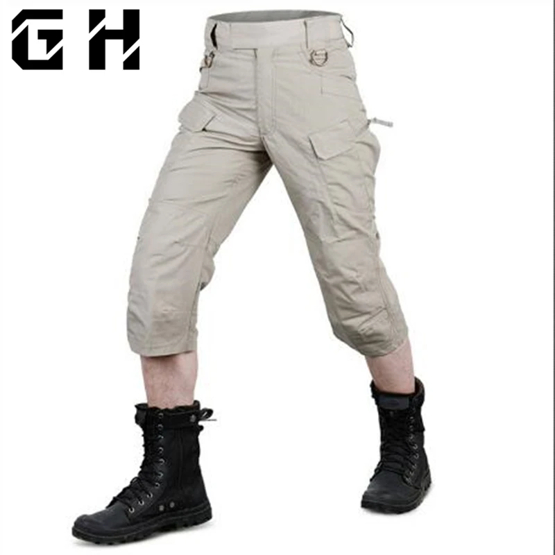 IX7 тактические шорты Лето Climb поход Для мужчин поезд водостойкая мульти карман