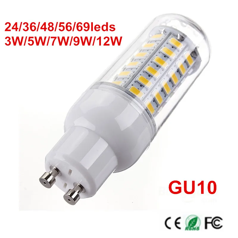 Светодиодная лампа кукуруза со сроком службы 5730 SMD 10 шт. алюминиесветодиодный для