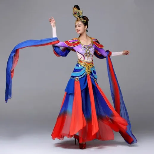 Классические танцевальные костюмы для женщин от EMS фестивалей и танцев одежда