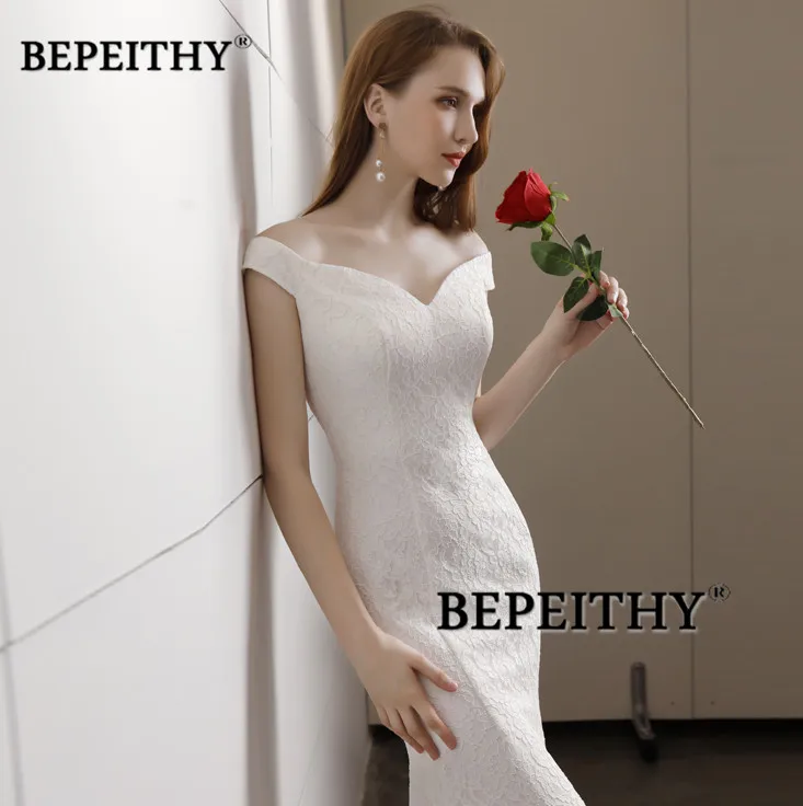Vestido De Noiva свадебное платье Русалочки милое со шлейфом дешевые продажи кружевные