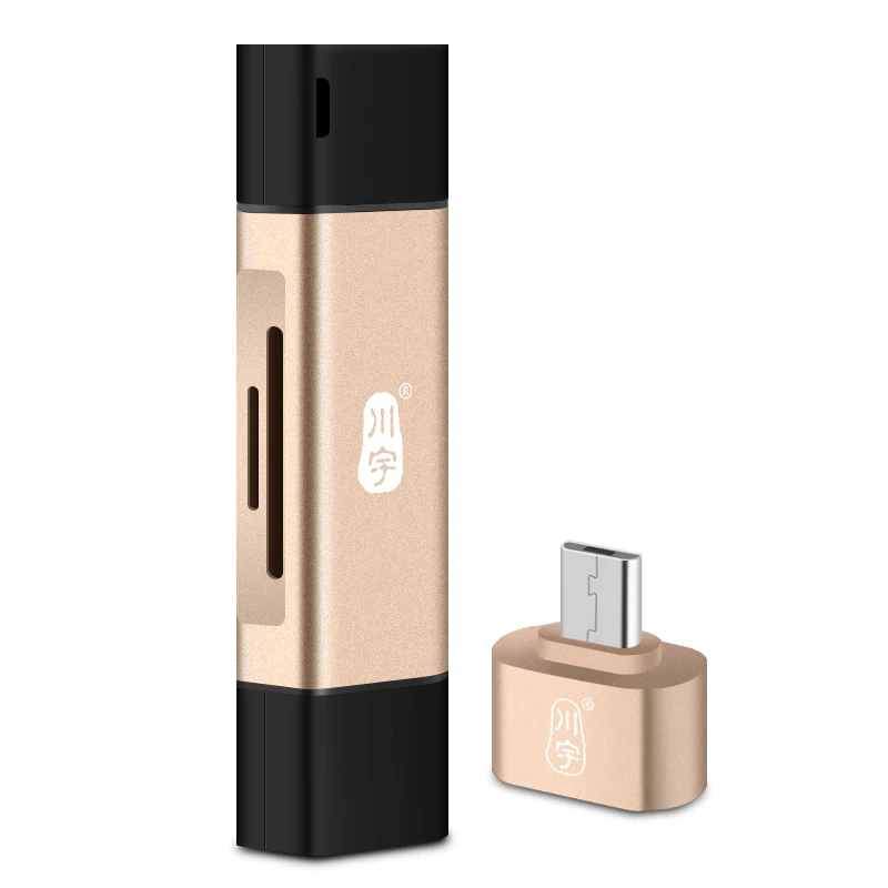 Kawau 3,1 OTG кард-ридер USB Type C MicroUSB адаптер с Micro SD карты/SD карты слот C350 кард-ридер для мобильного телефона