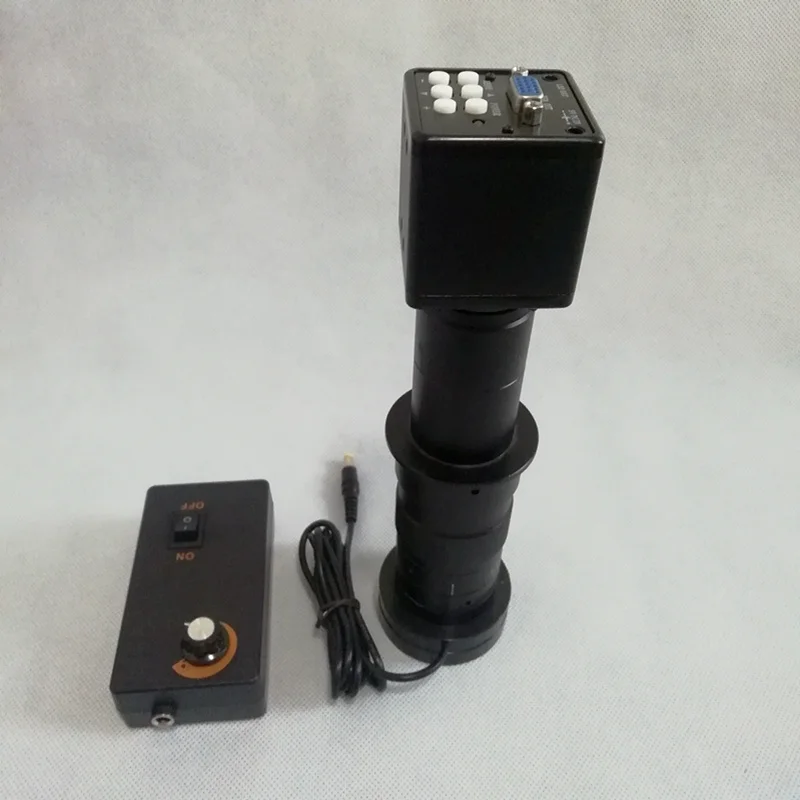 Цифровой микроскоп FGHGF VM-10A 180X Times зум-объектив 0 7-x C-Mount камера VGA 2 миллиона