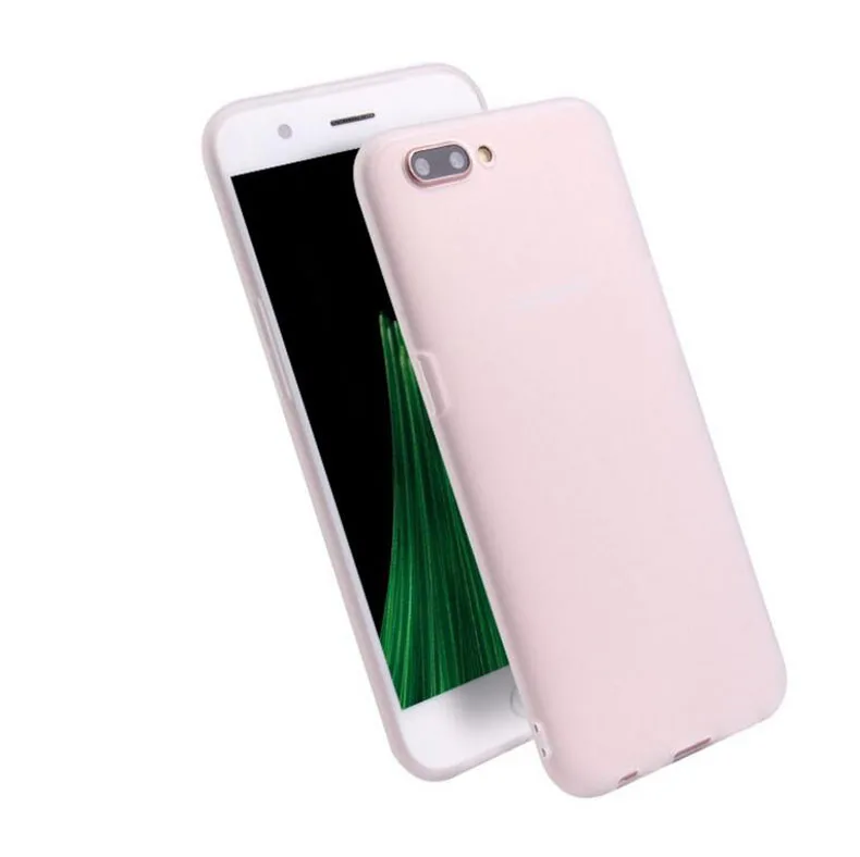 Чехол для OnePlus 5 One Plus 5 Five A5000 силиконовый матовый ТПУ сплошной черный цвет мягкий чехол