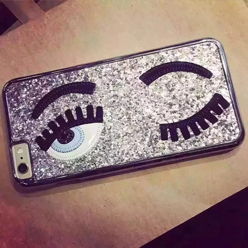Bling мерцающий блеск case противоударный пк задняя крышка кожи для apple iphone for 7 plus 6 6s