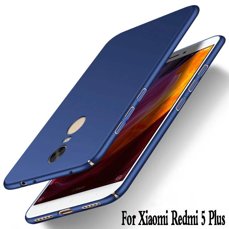 Чехол для xiaomi redmi 5 plus роскошный 99 Жесткий пластиковый защитный чехол