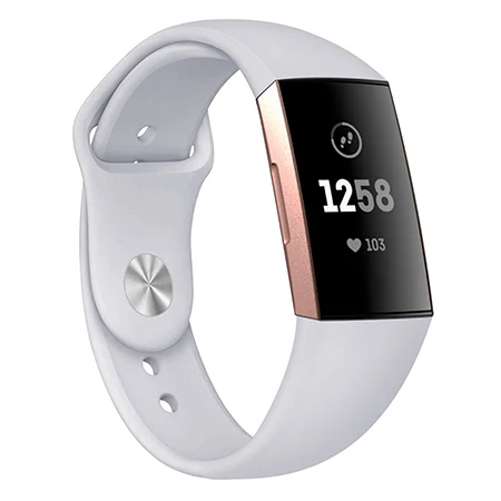 light gray Модный женский мужской браслет ремешок для Fitbit Charge 3 Band Замена мужских Т-часов Ремешок для Fitbit Charge 3 Аксессуары для смарт-часов - Цвет: light gray