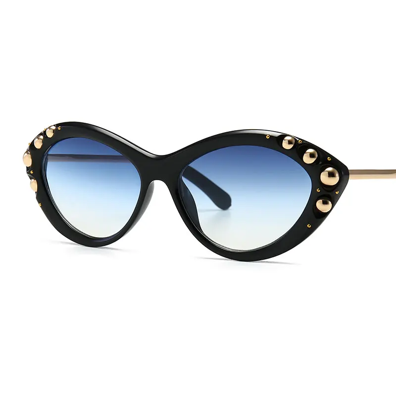 Очки солнцезащитные женские кошачий глаз с шипами | Аксессуары для одежды