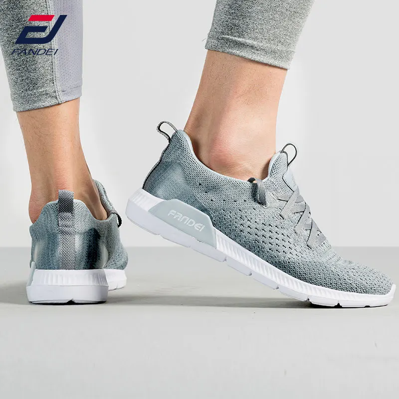 FANDEI новый дизайн кроссовки для мужчин дышащие сетчатые носки мужские спортивные