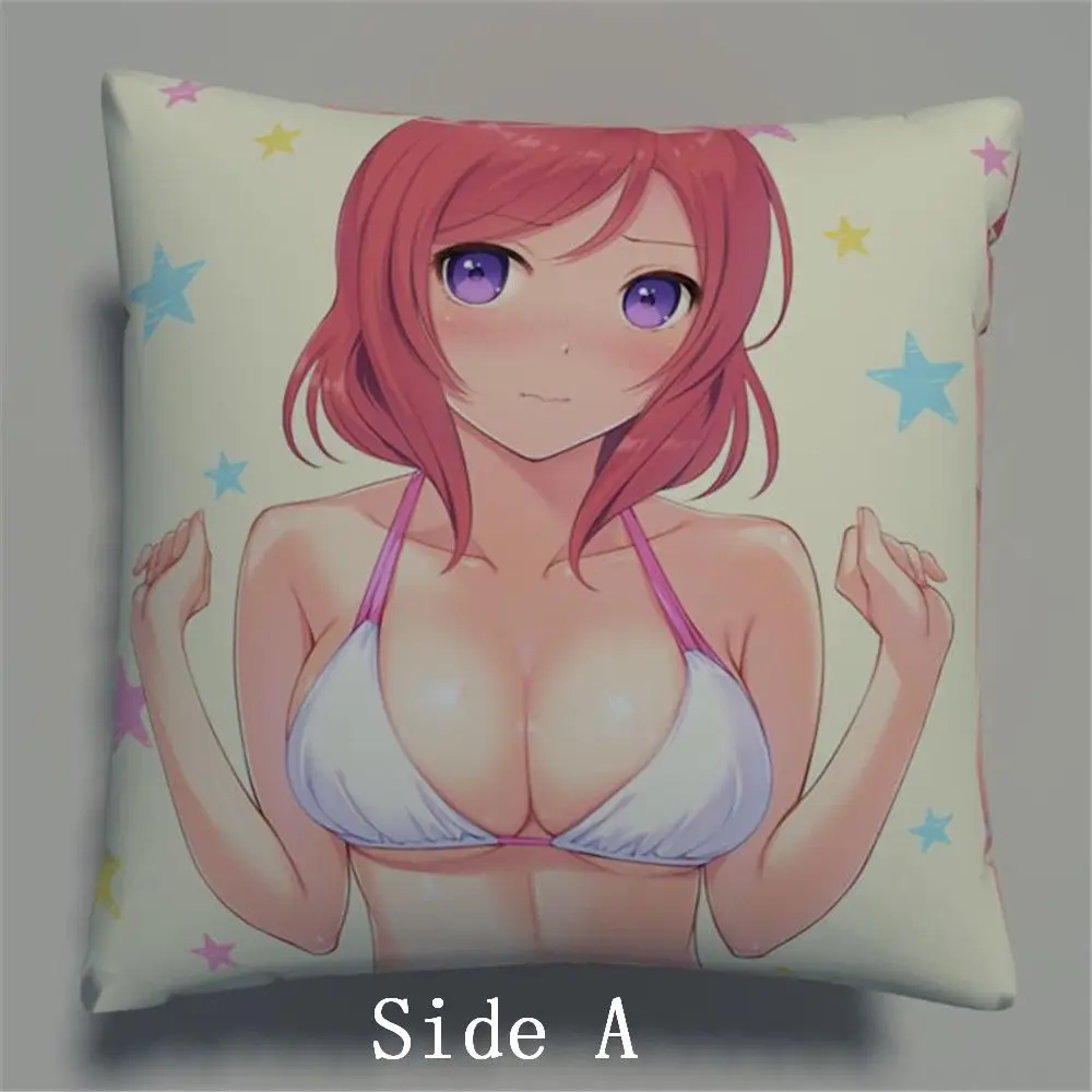 Love Live Nishikino Maki аниме Двусторонняя Подушка Чехол s обнимающая для подушки Otaku