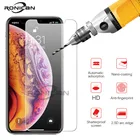 Закаленное стекло для iPhone 6, 6S, Защита экрана для iPhone 7 Plus, стеклянная пленка для iPhone 8 plus, X, SE, 5 звеньев, жесткая защита, 4 звена