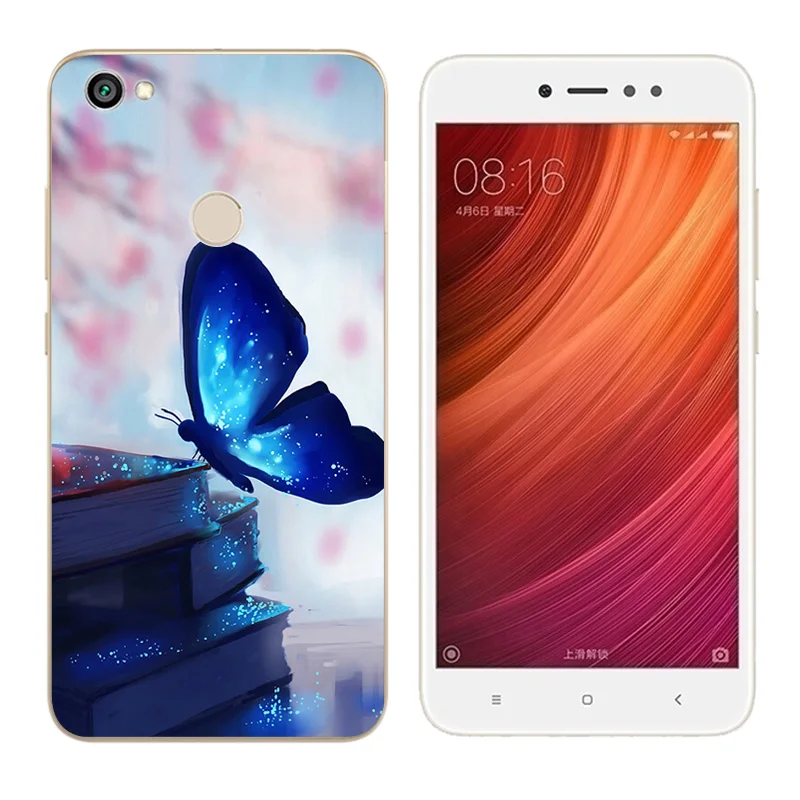 Case for Xiaomi Redmi Note 5A Prime Cover Soft TPU Silicone Skateboard Printing Phone Capas |