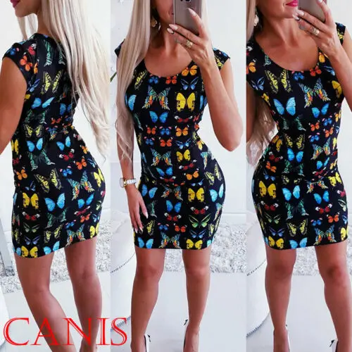 Новое модное женское облегающее платье без рукавов с V-образным вырезом и