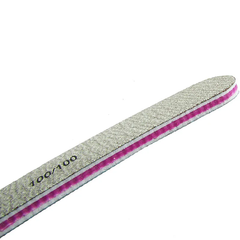 Пилочки для дизайна ногтей 2 шт./лот пилки маникюра 100/100 Грит|sponge nail file|nail filenail file