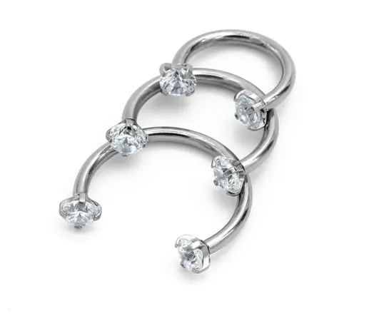 20 шт. круглые кольца для губ из хирургической стали|earrings tragus|labret liplip rings |