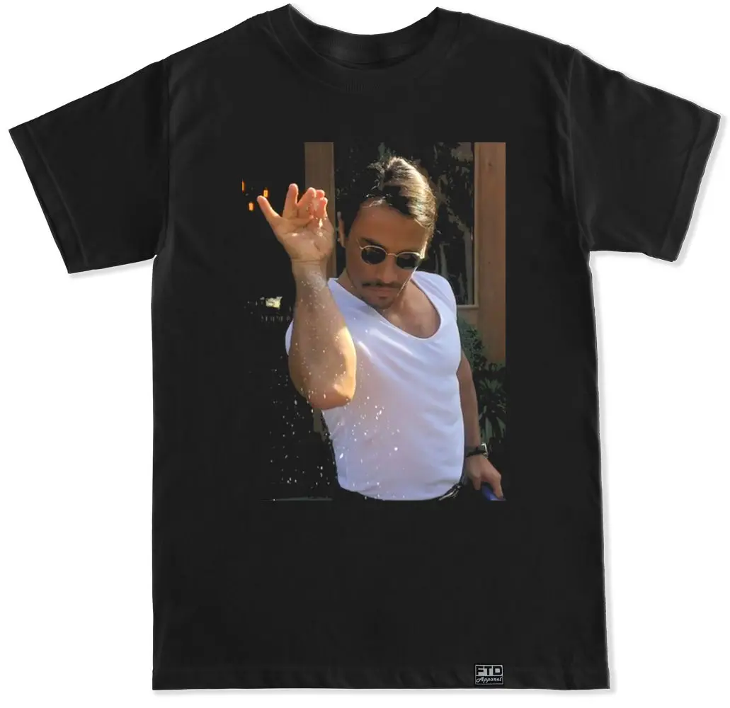 SALT BAE NUSRET GOKCE MEME тренд Забавный Юмор хип хоп Веселая футболка для вечеринки DJ DANCE с