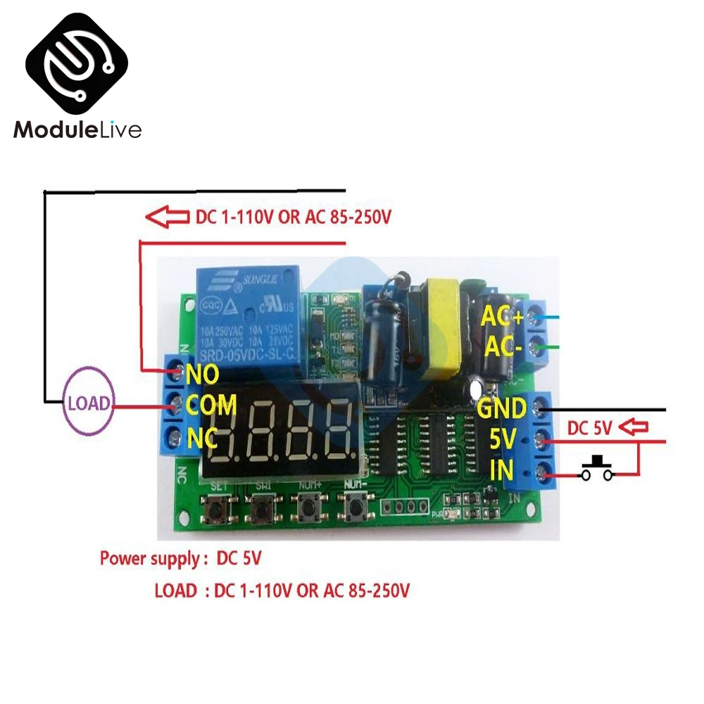 Мультифункциональное самоблокирующееся реле IO23B01 110 В переменного тока 220