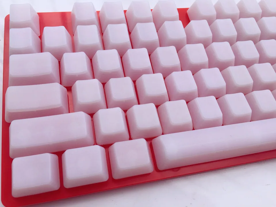Прозрачные прозрачные колпачки для клавиш ABS с 104 клавишами OEM Cherry MX переключатели