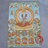 chinese collection thangka embroidery thousand hand buddha diagram