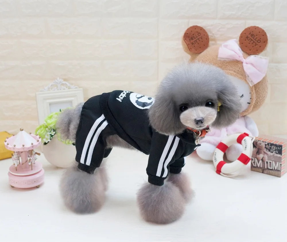 FA73 Бесплатная доставка толстовки с капюшоном для собак и кошек комбинезоны