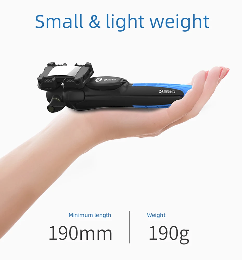 Benro Mefoto MK10 Bluetooth селфи палка штатив монопод 3 в 1 Автопортрет для iPhone huawei samsung Gopro 7 6 5