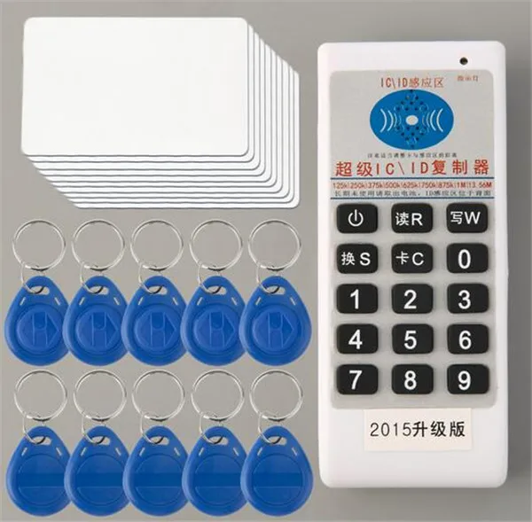 Дубликатор ключей EM4305 13 56 МГц 125 кГц 10 UID карт и rfid брелков|rfid copier|card rfid13.56mhz 125khz |