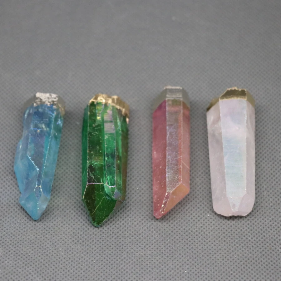 Новый кварцевый кулон Ангел кластер аура титановая Друза Кварцевый Кристалл