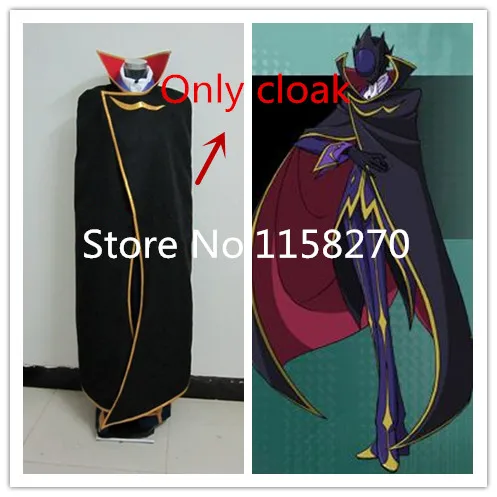 Костюм-накидка для косплея Code Geass Lelouch Lamperouge Zero |