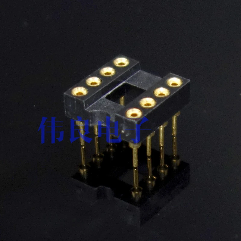10 шт./лот DIP8 8 Pin Позолоченный OP-AMP разъем | Электроника