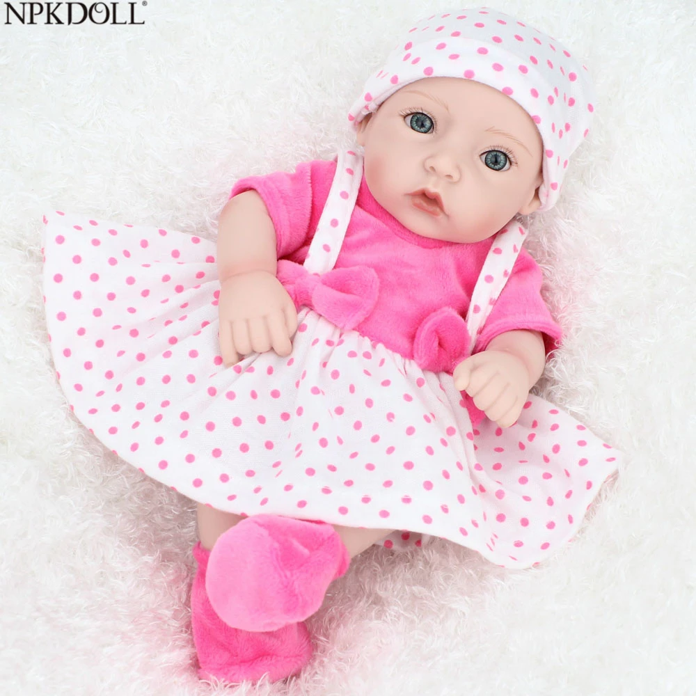 NPKDOLL 10 дюймов настоящие детские куклы силиконовая кукла для детей игрушки игр