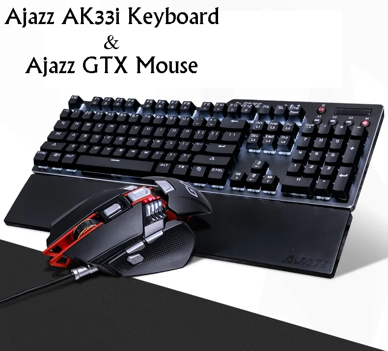 Клавиатура Ajazz Ak35i механическая проводная USB белая подсветка | Компьютеры и офис