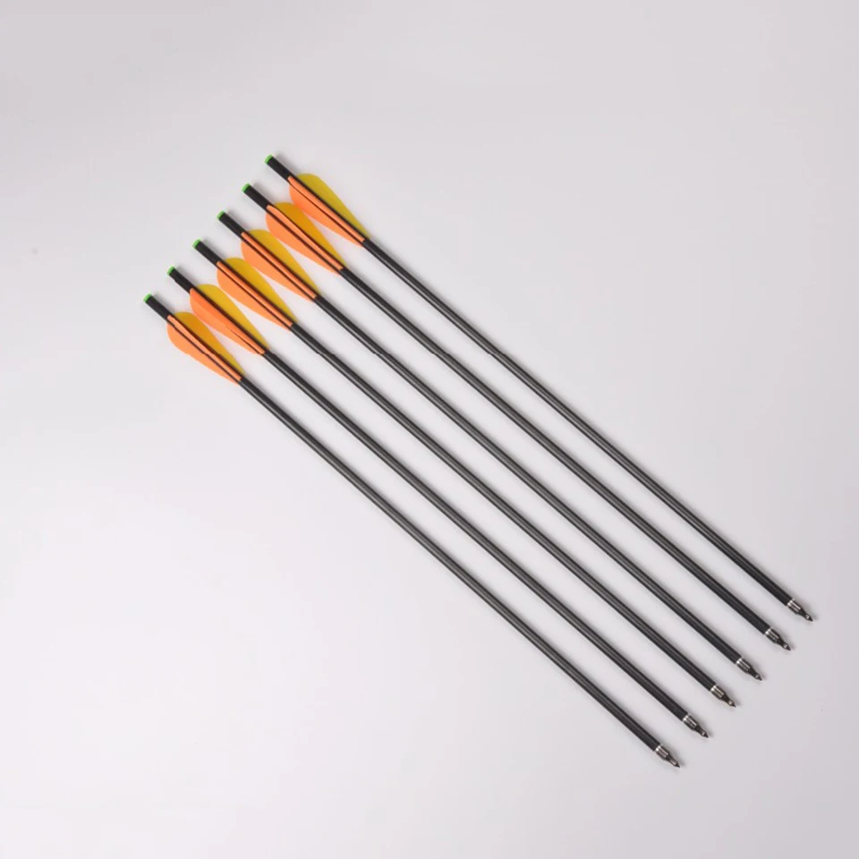 17/20 дюймов Стекловолоконные арбалетные стрелы с диаметром 8 мм сменные