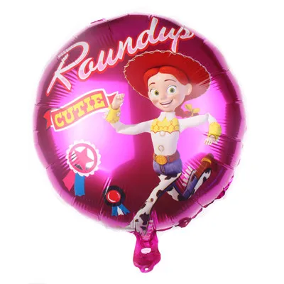Balloon5 Big Salse Movie Toy Story4 фигурка форки плюшевые игрушки Вуди Джесси Базз Лайтер инопланетяне лотсо брелок игрушки для детей и взрослых Funs подарки - Цвет: Balloon5