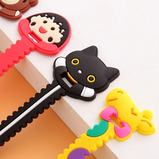 Новый мультяшный Кот Rilakkuma пила зуб стиль перфорированная бобина намотка ушной