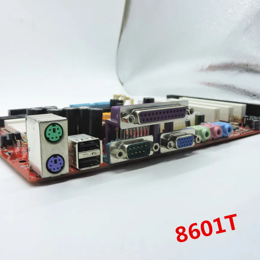 

New Original 8601 686B For VIA 8601T ISA Mainboard Socket 370 P3 CPU ISA Motherboard 3PCI VGA LPT ISA COM One ISA Slot SDRAM