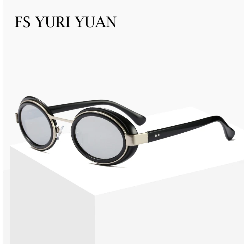 FS YURI YUAN put 2017 новые модные очки Cobain HD линзы UV400 Высокое качество овальные