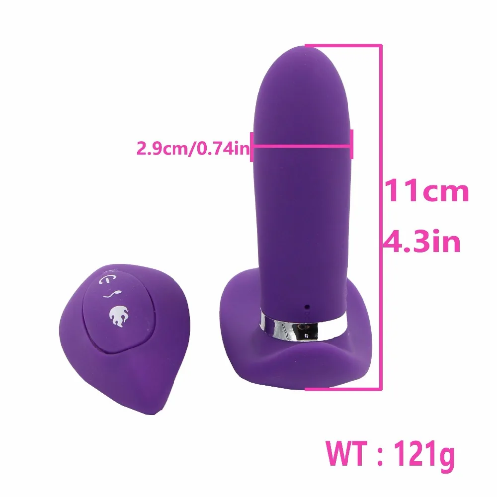 7 функций дистанционного управления двойные вибраторы Вагина клитор массажер