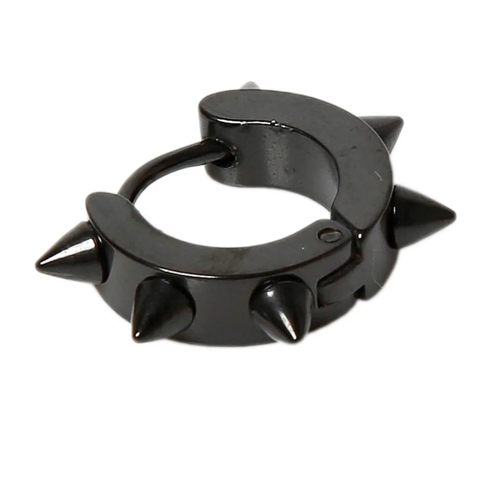 1 шт. Модные 5 стилей рок панк Готик стиль мужской конус из нержавеющей стали обруч