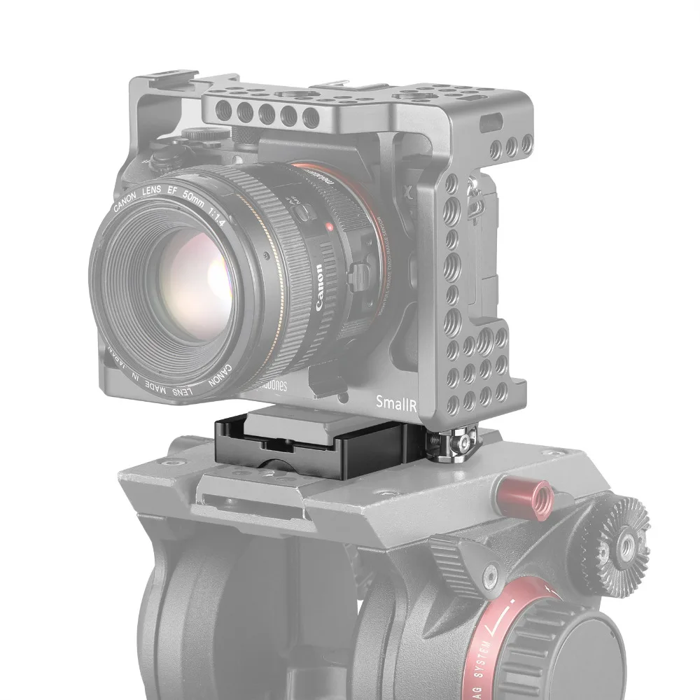 Быстросъемный Зажим для камеры SmallRig(совместимый с Arca) для SmallRig A7III L Plate 2122/GH5 L кронштейн 2179 прикрепить 2143