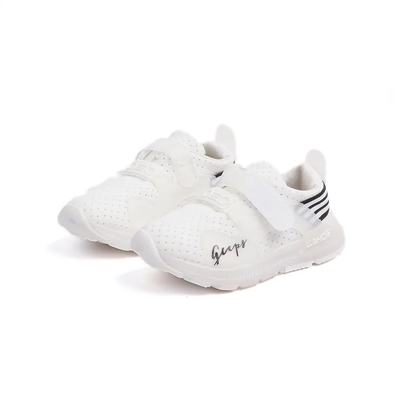 

Spring and Autumn 2019 New Flash Children Shoes Stick Anti-skid Air-permeable Leisure kids Shoes Fashion Student Sports Shoes