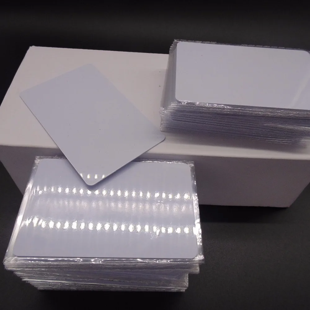 100 шт./лот 13 56 МГц M-F1 S70 ПВХ Карта перезаписываемая rfid пустая ic карта 4k RFID