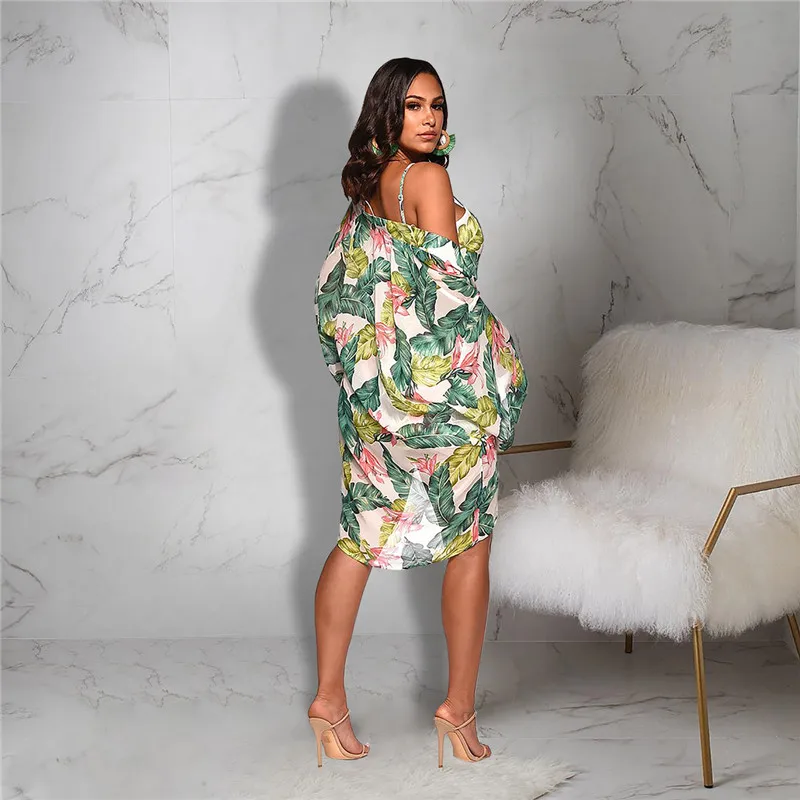 Комплект бикини женский с цветочным принтом комплект из 3 предметов бандо